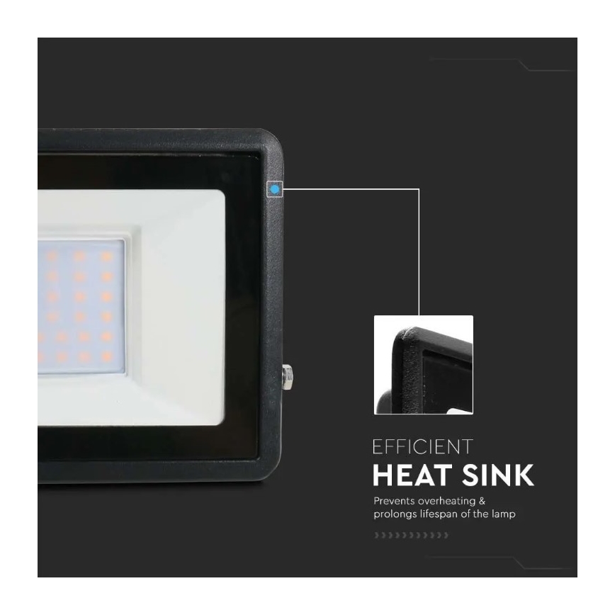 Світлодіодний прожектор з прямим підключенням SAMSUNG CHIP LED/30W/230V IP65 4000K