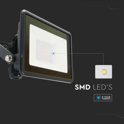 Світлодіодний прожектор з прямим підключенням SAMSUNG CHIP LED/20W/230V IP65 6500K