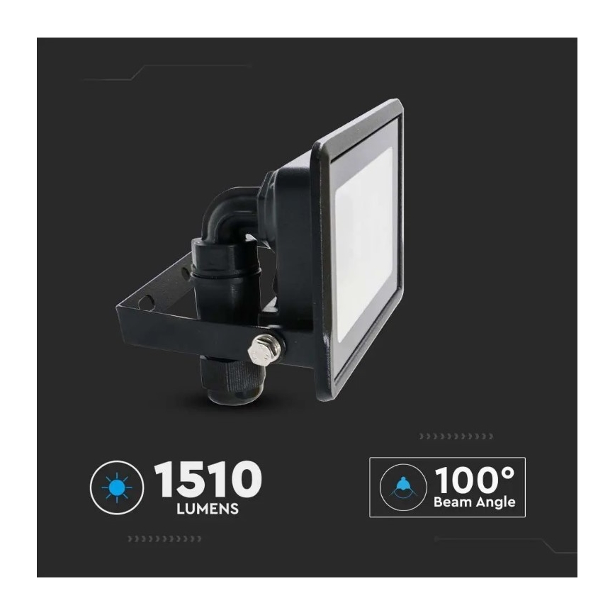 Світлодіодний прожектор з прямим підключенням SAMSUNG CHIP LED/20W/230V IP65 6500K