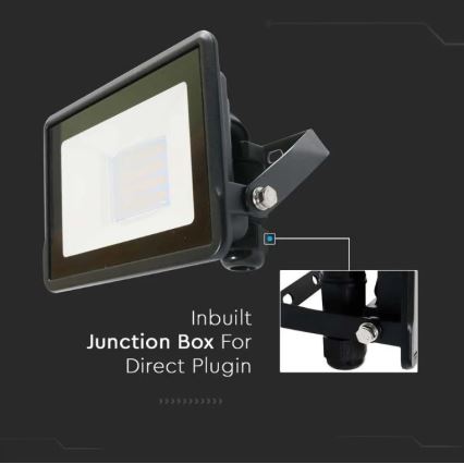 Світлодіодний прожектор з прямим підключенням SAMSUNG CHIP LED/20W/230V IP65 6500K