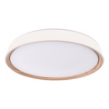 Світлодіодний регульований стельовий світильник ILVI LED/45W/230V 2700-6500K діаметр 50 см білий/бежевий + пульт дистанційного керування