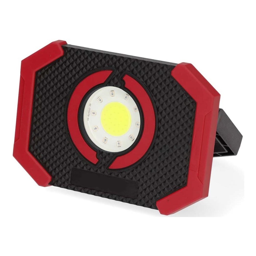 Світлодіодний регульований зарядний прожектор з павербанком LED/10W/3000 mAh IPX2