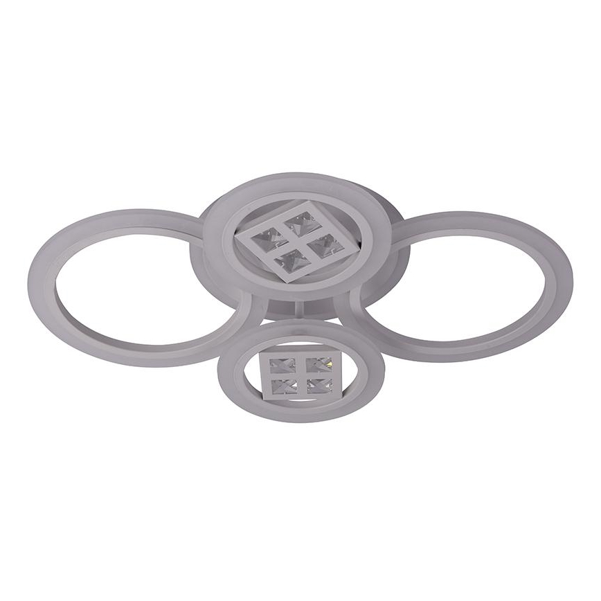 Світлодіодна RGB люстра з регулюванням яскравості, накладна LED/50W/230V 3000-6500K + дистанційне керування