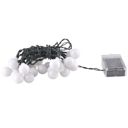 Світлодіодний RGB сонячний гірлянд PARTY 30xLED/1,2В 400 мАг 3,9 м IP44