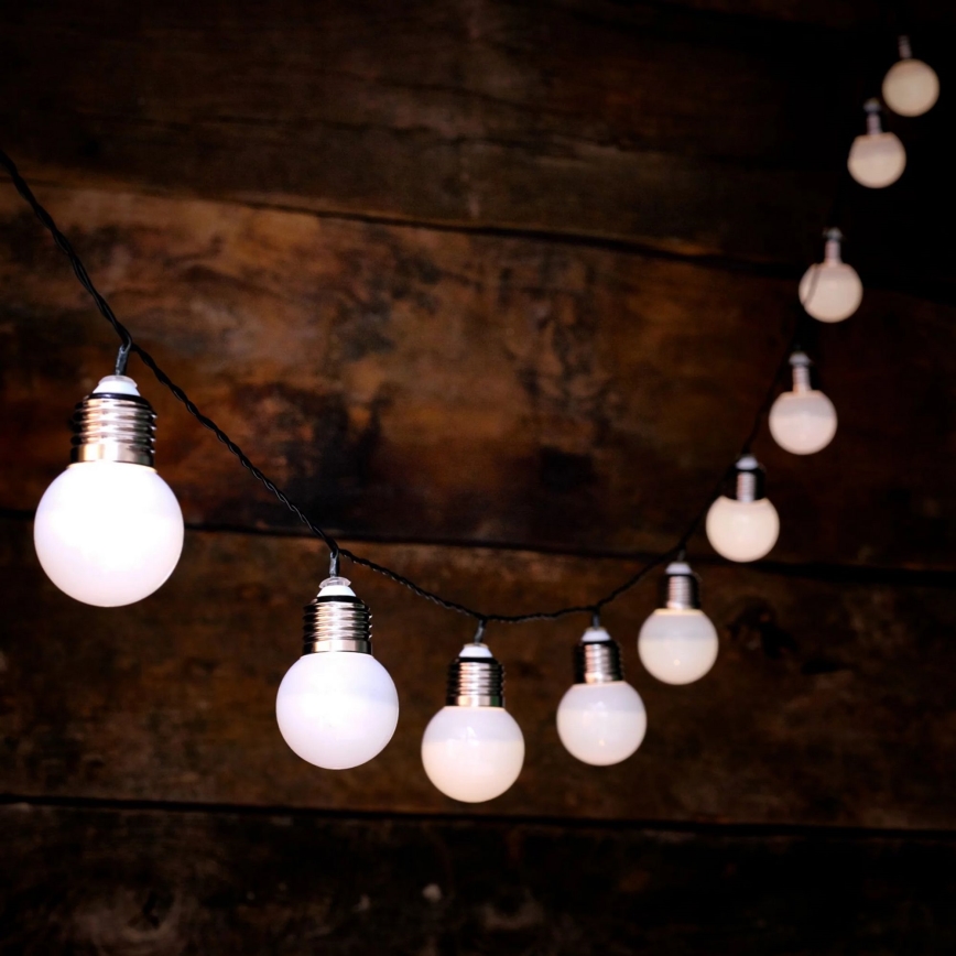 Світлодіодний сонячний декоративний ланцюг LED/1,2V 300 мАг 3,8 м IP44