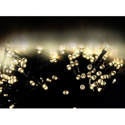 Світлодіодний сонячний гірлянд SHINE 200xLED/1,2V 600 mAh 21,9 м IP44