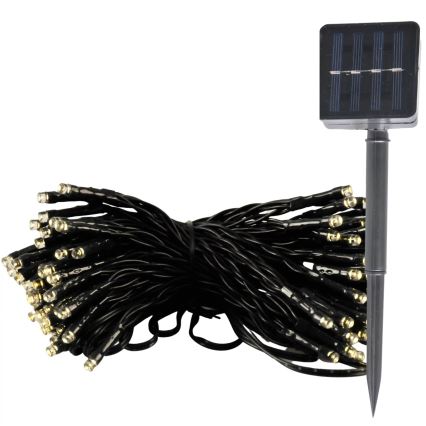 Світлодіодний сонячний гірлянд SHINE 200xLED/1,2V 600 mAh 21,9 м IP44