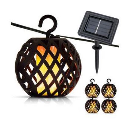 Світлодіодний сонячний гірлянд 60xLED/2м 400 мАг IP44