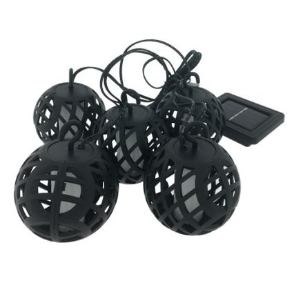 Світлодіодний сонячний гірлянд 60xLED/2м 400 мАг IP44