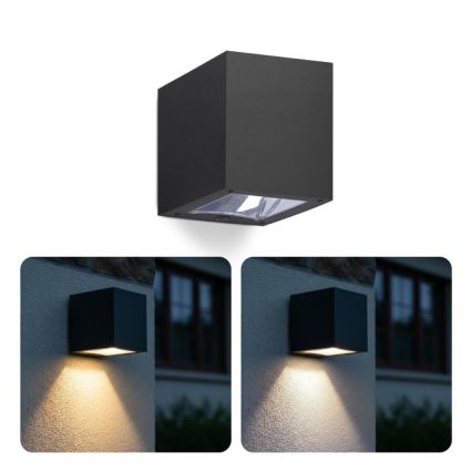 Світлодіодний сонячний настінний світильник QUERK LED/1,2V 3000/4000K IP54 800 mAh