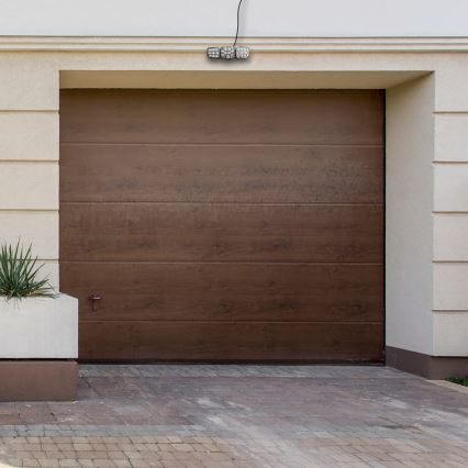 Світлодіодний сонячний прожектор з датчиком руху та сутінків LED/20W/3,7V 1200 мАг IP44 + дистанційне керування