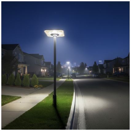 LED сонячний вуличний світильник з датчиком руху SOLSUMI LED/25W/3,2V 3000/4000/6500K IP54 24000 mAh + пульт дистанційного керування