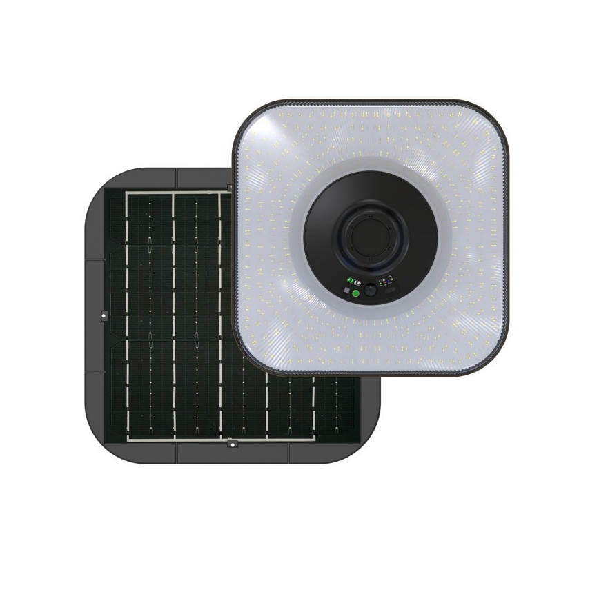LED сонячний вуличний світильник з датчиком руху SOLSUMI LED/25W/3,2V 3000/4000/6500K IP54 24000 mAh + пульт дистанційного керування