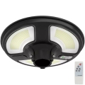 Світлодіодний сонячний вуличний ліхтар із сенсором LED/7,5 Вт/3,2 В IP65 4000K 15000 мАг + дистанційне керування