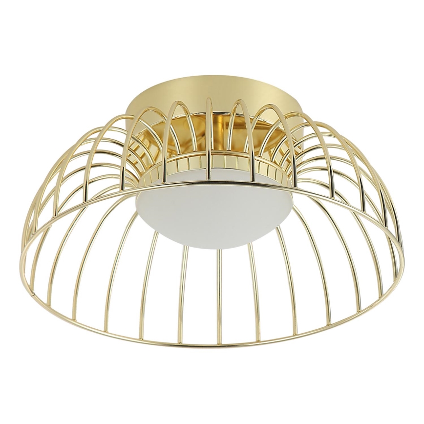 Світлодіодний стельовий світильник BETSY LED/12W/230V, діаметр 25 см, золотий