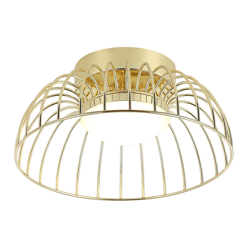 Світлодіодний стельовий світильник BETSY LED/12W/230V, діаметр 25 см, золотий