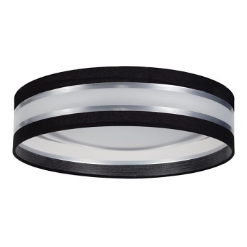 Світлодіодний стельовий світильник CORAL 1xLED/20W/230V чорна/срібна