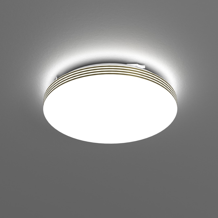 Світлодіодний стельовий світильник для ванної кімнати BEVER LED/10W/230V 4000K діаметр 26 см IP44