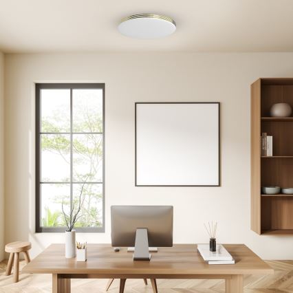 Світлодіодний стельовий світильник для ванної кімнати BEVER LED/16W/230V 4000K діаметр 33 см IP44