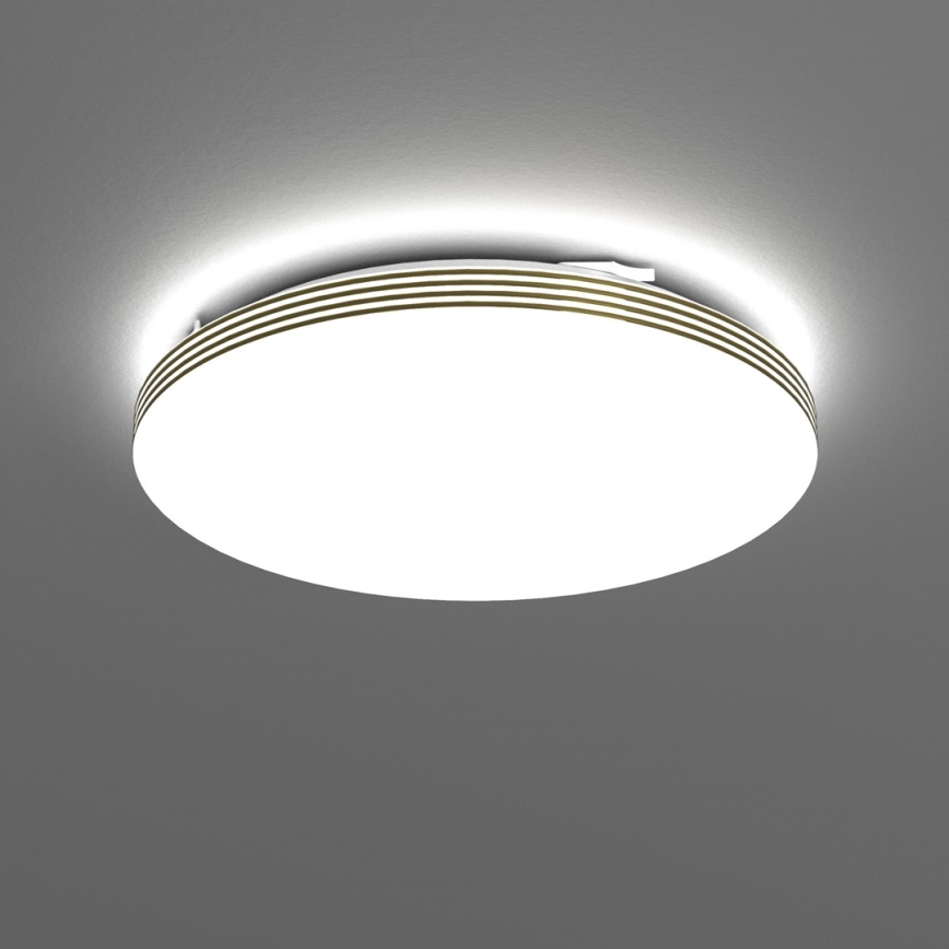 Світлодіодний стельовий світильник для ванної кімнати BEVER LED/16W/230V 4000K діаметр 33 см IP44