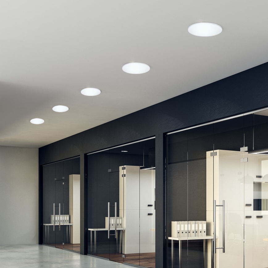 Світлодіодний стельовий світильник для ванної кімнати BRAVO LED/20W/230V 4000K діаметр 39 см IP44