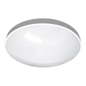 Світлодіодний стельовий світильник для ванної кімнати CIRCLE LED/18W/230V 4000K діаметр 30 см IP44 білий
