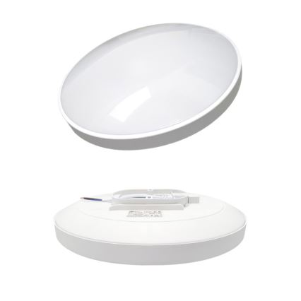 Світлодіодний стельовий світильник для ванної кімнати CIRCLE LED/24W/230V 4000K діаметр 37 см IP44 білий