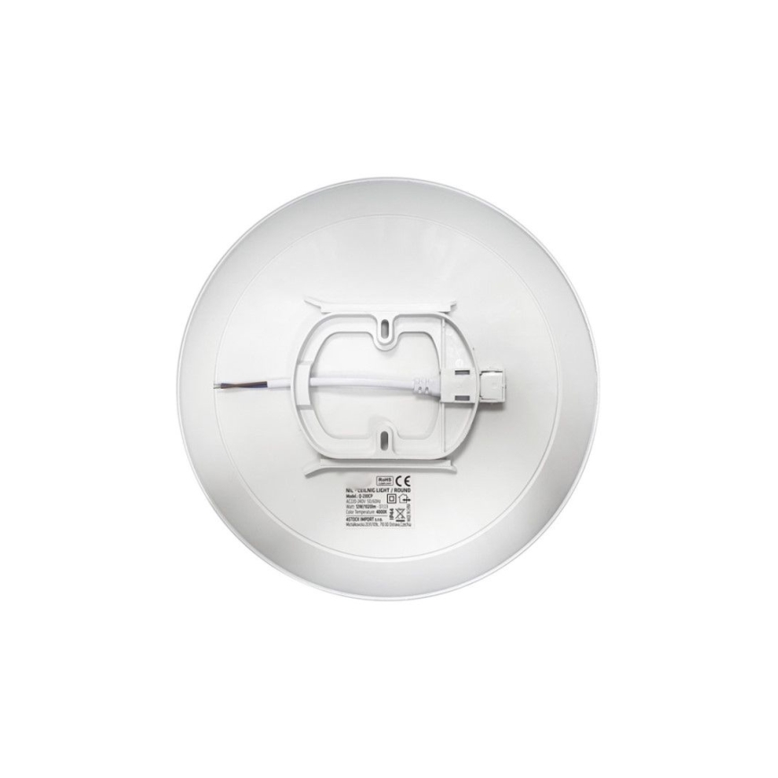 Світлодіодний стельовий світильник для ванної кімнати CIRCLE LED/36W/230V 4000K діаметр 45 см IP44 білий