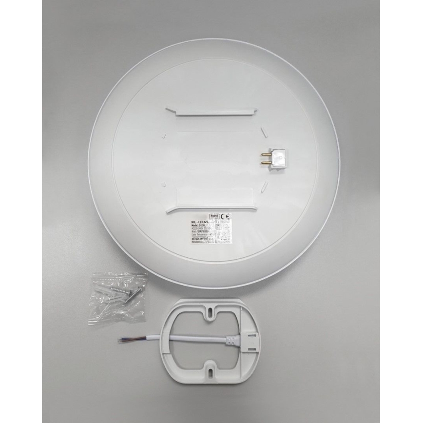 Світлодіодний стельовий світильник для ванної кімнати CIRCLE LED/36W/230V 4000K діаметр 45 см IP44 білий