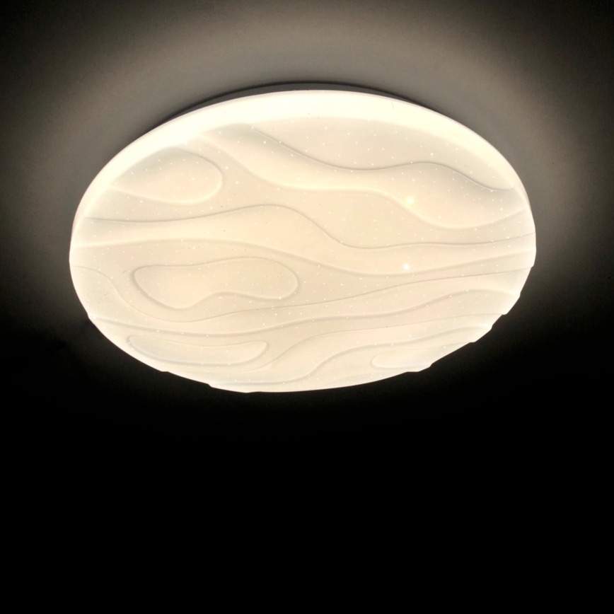 Світлодіодний стельовий світильник для ванної кімнати CLOUD LED/24W/230V діаметр 38 см IP44
