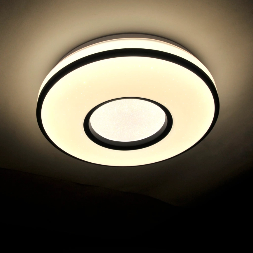 Світлодіодний стельовий світильник для ванної кімнати DETROIT LED/24W/230V діаметр 39 см IP44