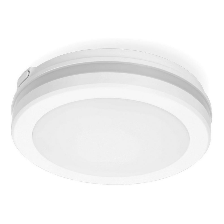 Світлодіодний стельовий світильник для ванної кімнати LED/12W/230V 3000/4000/6500K IP65 діаметр 20 см білий