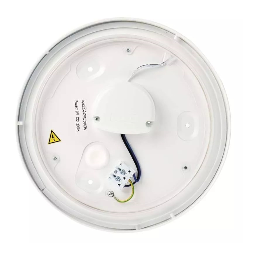 Світлодіодний стельовий світильник для ванної кімнати LED/12W/230V IP44
