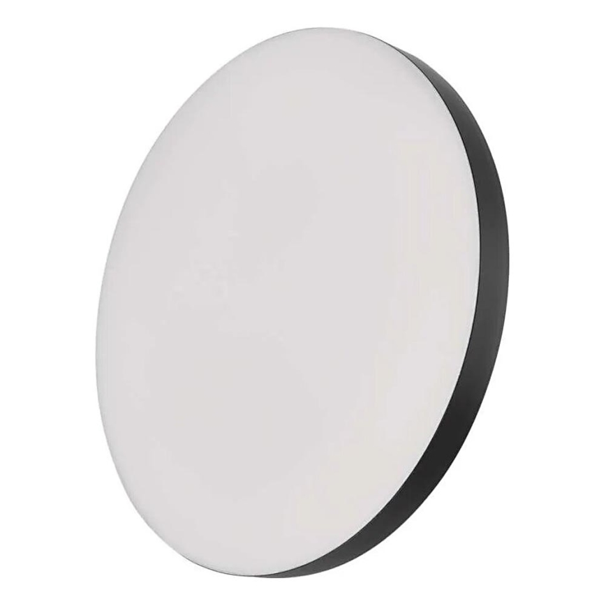 Світлодіодний стельовий світильник для ванної кімнати LED/15W/230V 3000/4000/5700K IP55 чорний