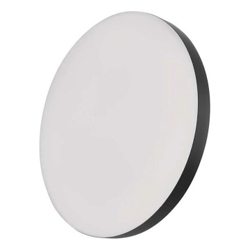 Світлодіодний стельовий світильник для ванної кімнати LED/18W/230V 3000/4000/5700K IP55 чорний