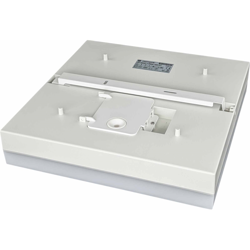 Світлодіодний стельовий світильник для ванної кімнати LED/18W/230V 3000/4000/6000K 28x28 см IP44
