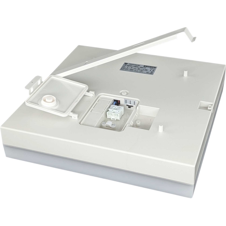 Світлодіодний стельовий світильник для ванної кімнати LED/18W/230V 3000/4000/6000K 28x28 см IP44