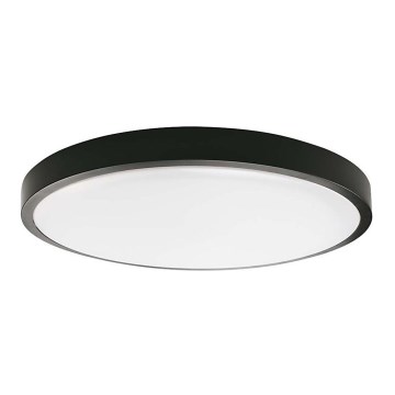 Світлодіодний стельовий світильник для ванної кімнати LED/18W/230V 4000K IP44 чорний