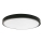 Світлодіодний стельовий світильник для ванної кімнати LED/18W/230V 4000K IP44 чорний