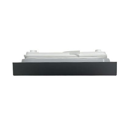 Світлодіодний стельовий світильник для ванної кімнати LED/18W/230V 6500K IP44 22,5x22,5 см чорний