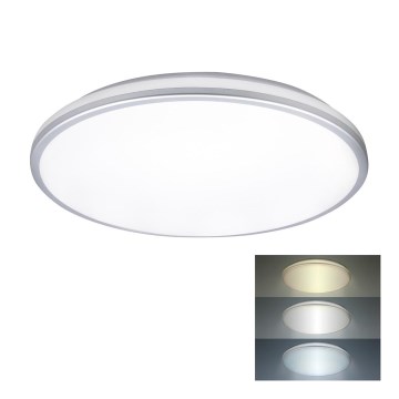 Світлодіодний стельовий світильник для ванної кімнати LED/24W/230V 3000/4000/6500K IP54