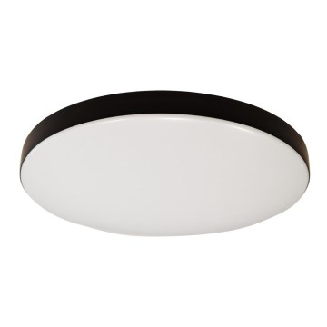 Світлодіодний стельовий світильник для ванної кімнати MAYA LED/15W/230V діаметр 33 cm IP44 чорний