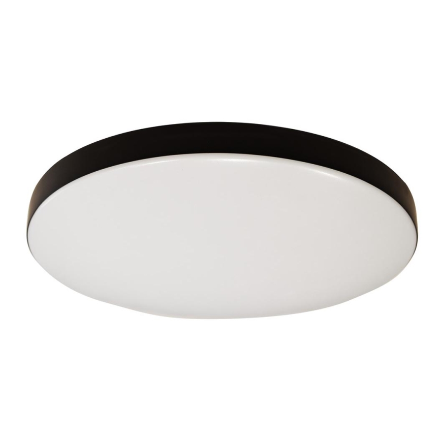 Світлодіодний стельовий світильник для ванної кімнати MAYA LED/15W/230V діаметр 33 cm IP44 чорний