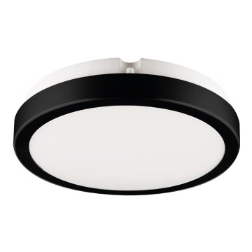 Світлодіодний стельовий світильник для ванної кімнати VERA LED/12W/230V 4000K IP65 чорний