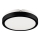 Світлодіодний стельовий світильник для ванної кімнати VERA LED/12W/230V 4000K IP65 чорний