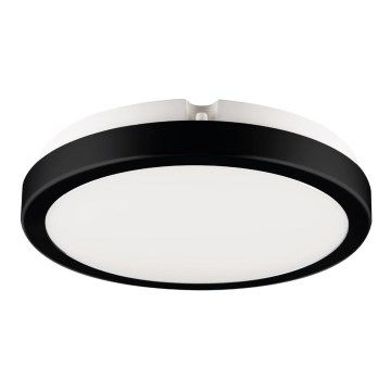 Світлодіодний стельовий світильник для ванної кімнати VERA LED/18W/230V 4000K IP65 чорний