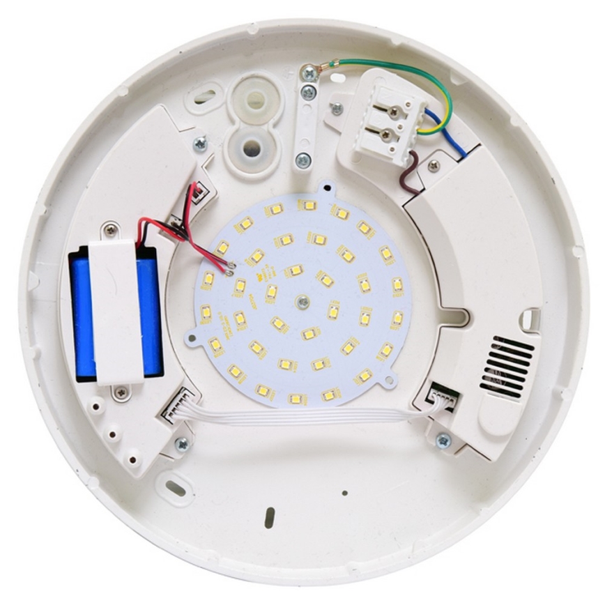 Світлодіодний стельовий світильник для ванної кімнати з датчиком VICTOR LED/18W/230V IP44