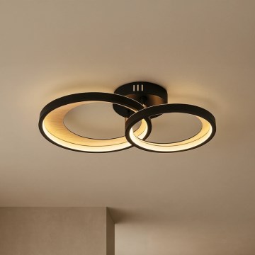 Світлодіодний стельовий світильник із регулюванням яскравості LED/35W/230V 3000-6500K + пульт дистанційного керування