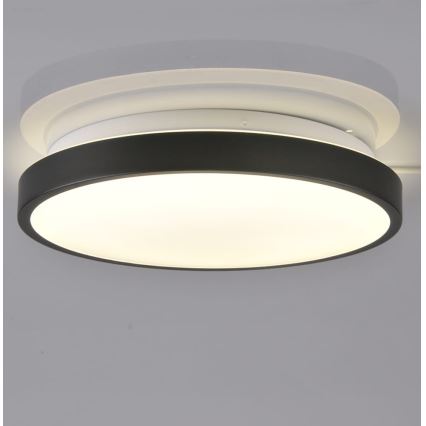 Світлодіодний стельовий світильник KERN LED/15W/230V чорний