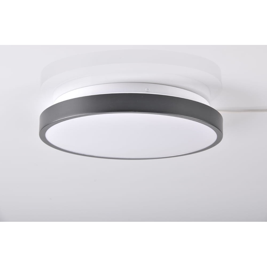 Світлодіодний стельовий світильник KERN LED/15W/230V чорний